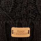 Black Colour Collection: Cable Knit Accessories for Winter