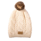 Cream Colour Collection: Acrylic Knit Winter Accessories