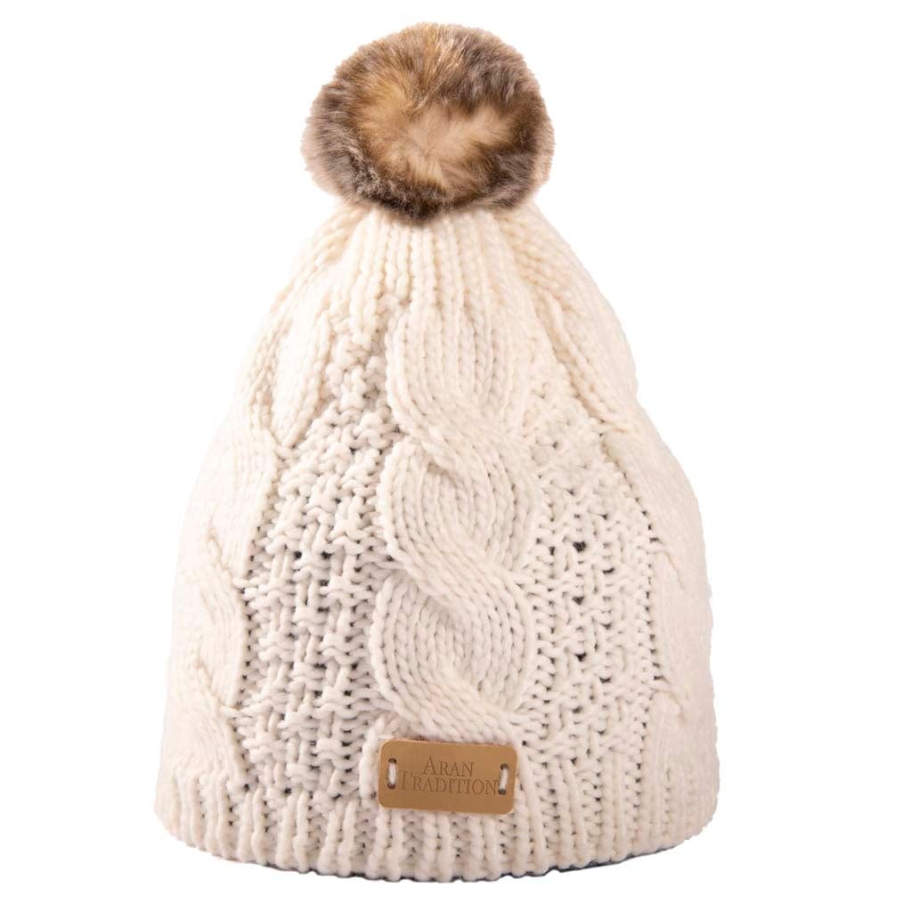 Cream Colour Collection: Acrylic Knit Winter Accessories