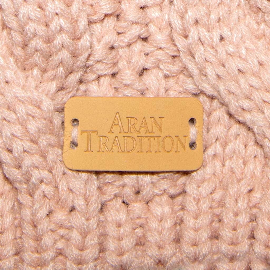 Blush Pink Colour Collection: Acrylic Knit Winter Accessories