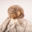 Cream Colour Collection: Acrylic Knit Winter Accessories