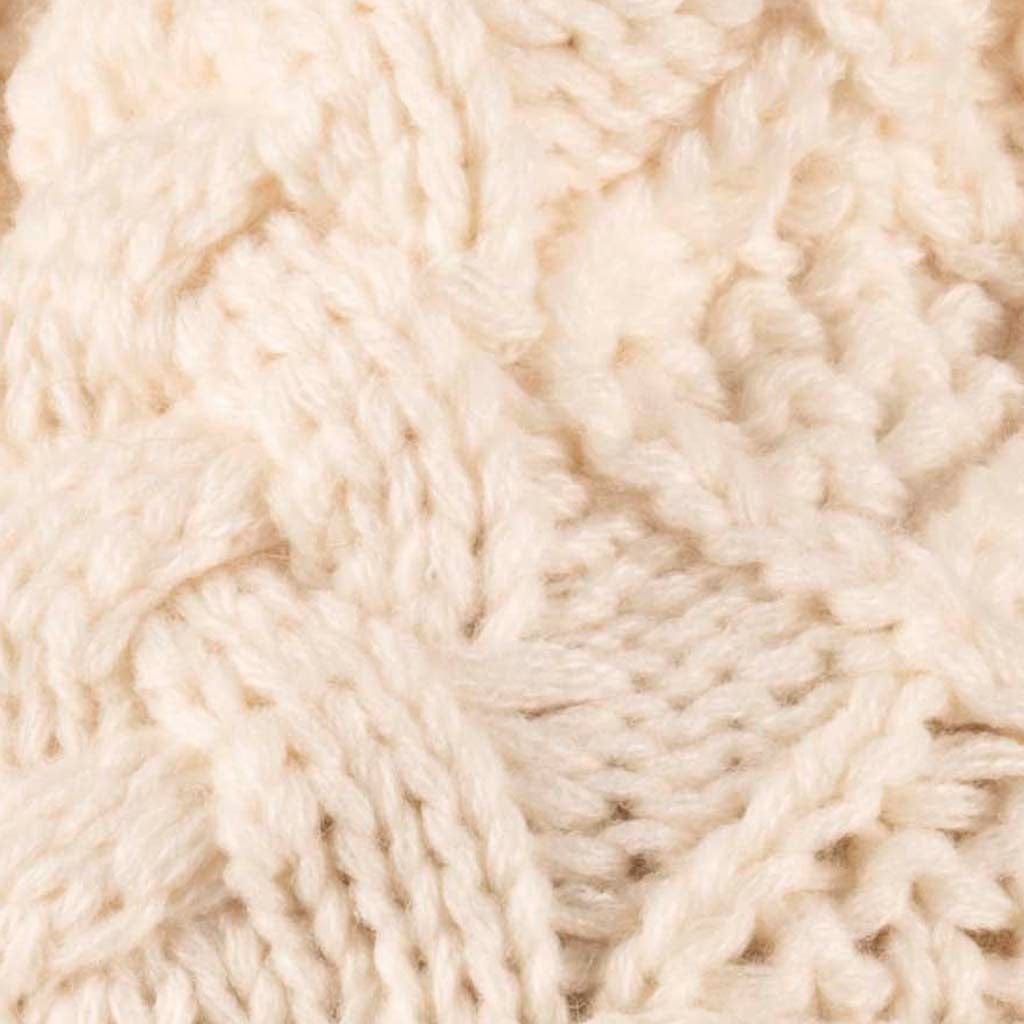 Cream Colour Collection: Acrylic Knit Winter Accessories