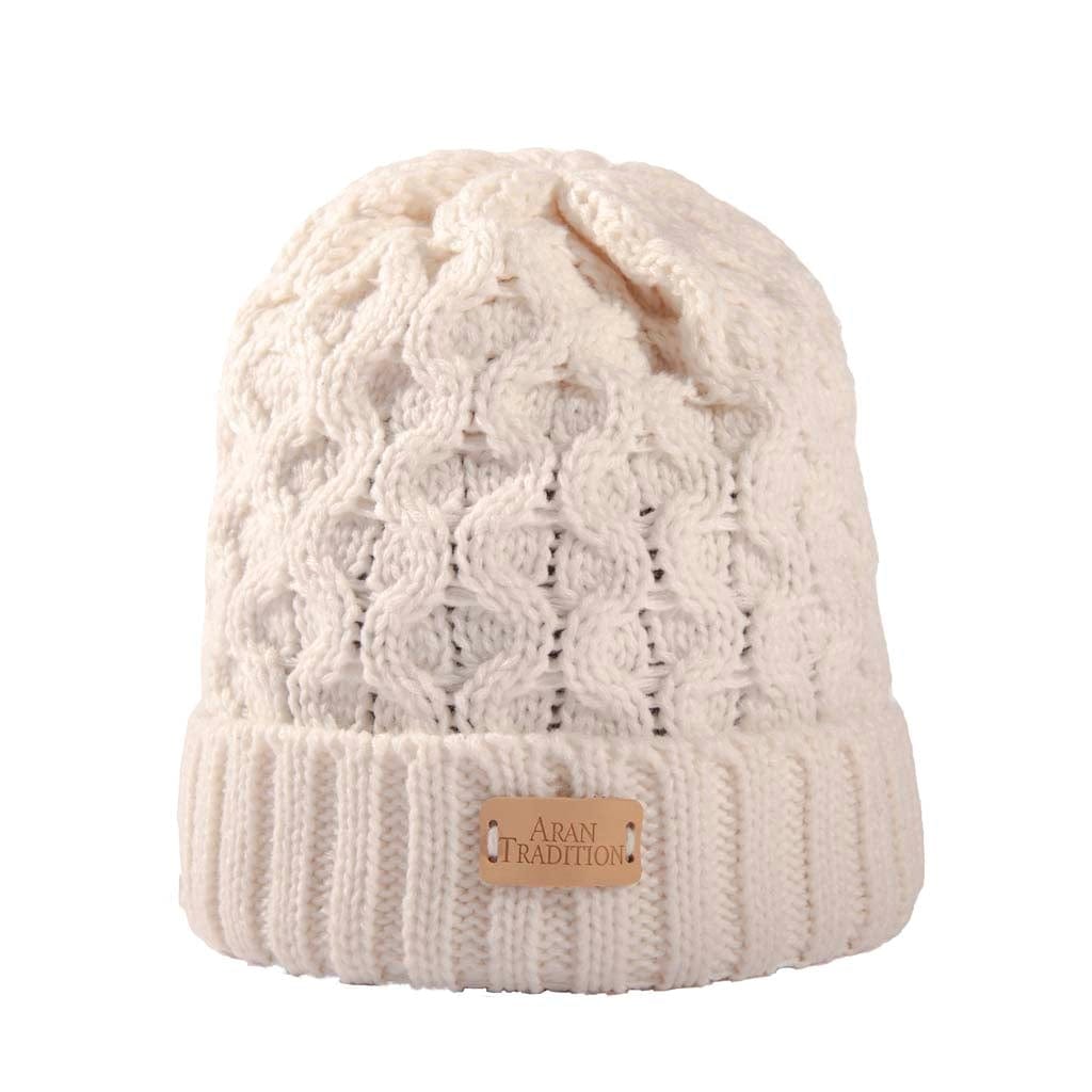 Cream Colour Collection: Acrylic Knit Winter Accessories