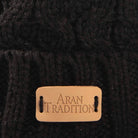 Black Colour Collection: Cable Knit Accessories for Winter