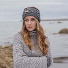 Stay Warm & Stylish with Aran Cable Knit Headband