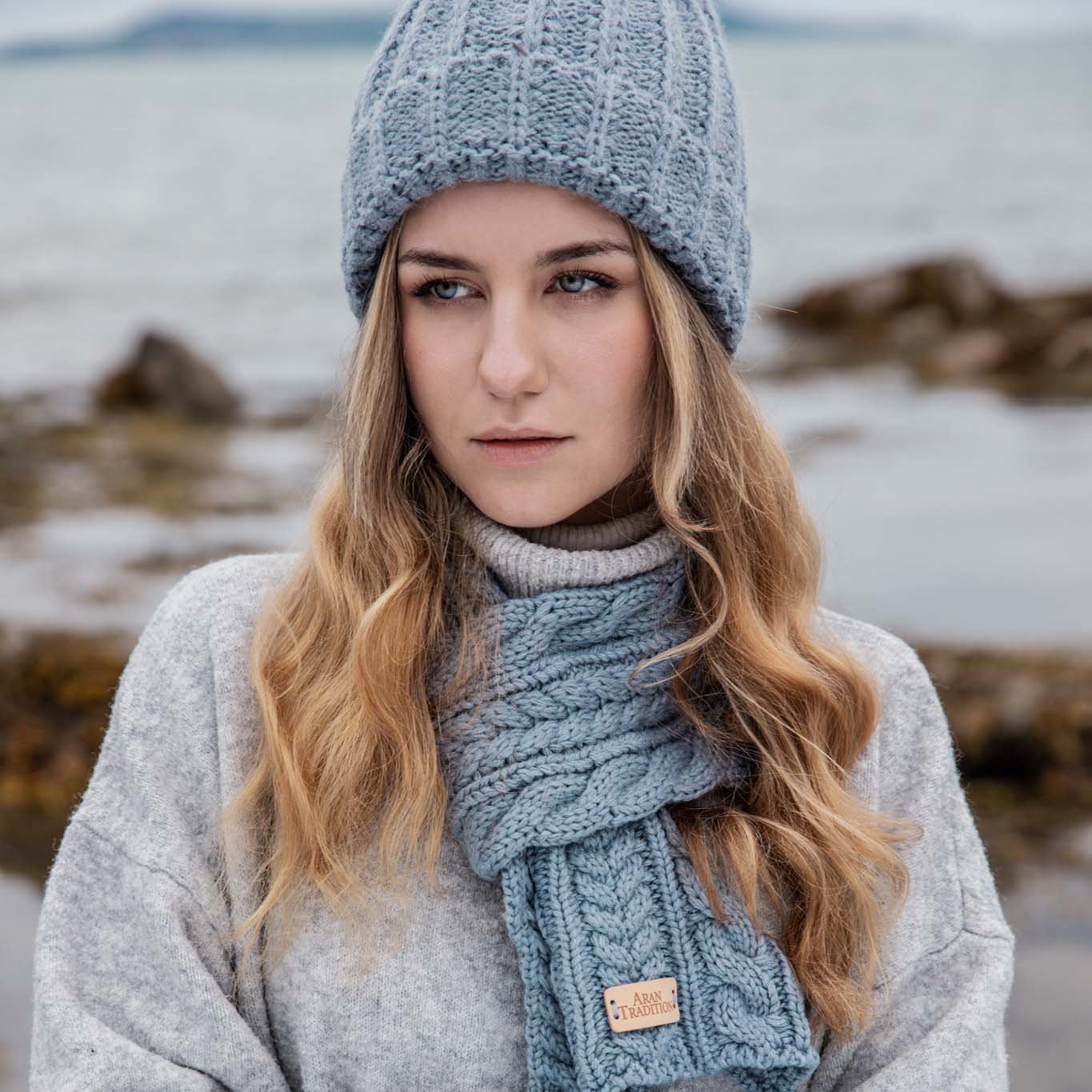 Explore the Elegance of Slate Colour Collection | Cable Knit