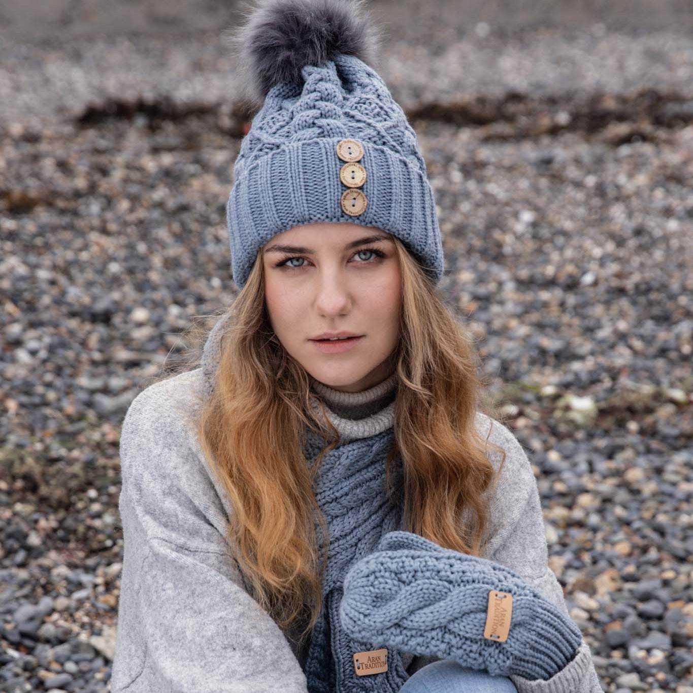 Explore the Elegance of Slate Colour Collection | Cable Knit