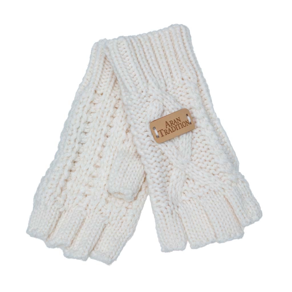 Cream Colour Collection: Acrylic Knit Winter Accessories