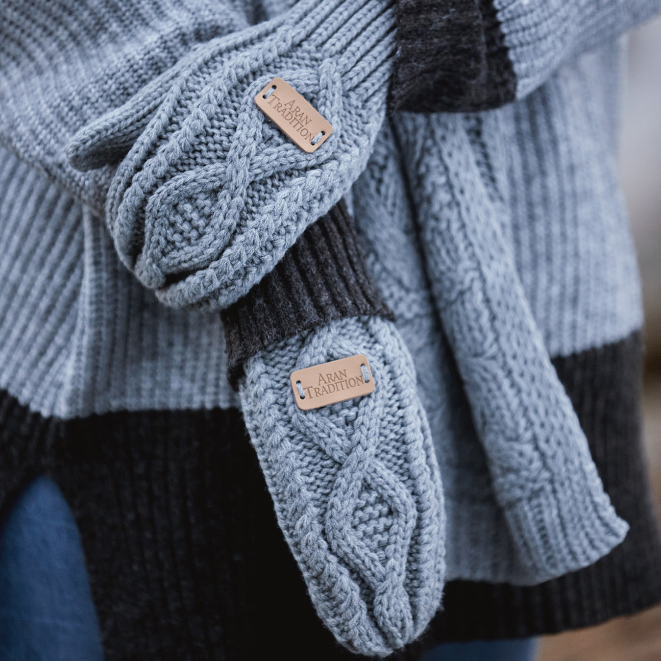 Explore the Elegance of Slate Colour Collection | Cable Knit