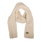 Wrap in Tradition & Warmth with Aran Cable Knit Classic Scarf