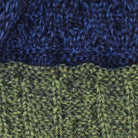 Elevate Your Winter Look with Aran Cable Knit Colour Block Scarf