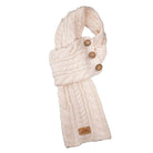 Cream Colour Collection: Acrylic Knit Winter Accessories