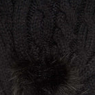 Black Colour Collection: Cable Knit Accessories for Winter