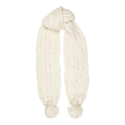 Cream Colour Collection: Acrylic Knit Winter Accessories