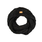 Black Colour Collection: Cable Knit Accessories for Winter