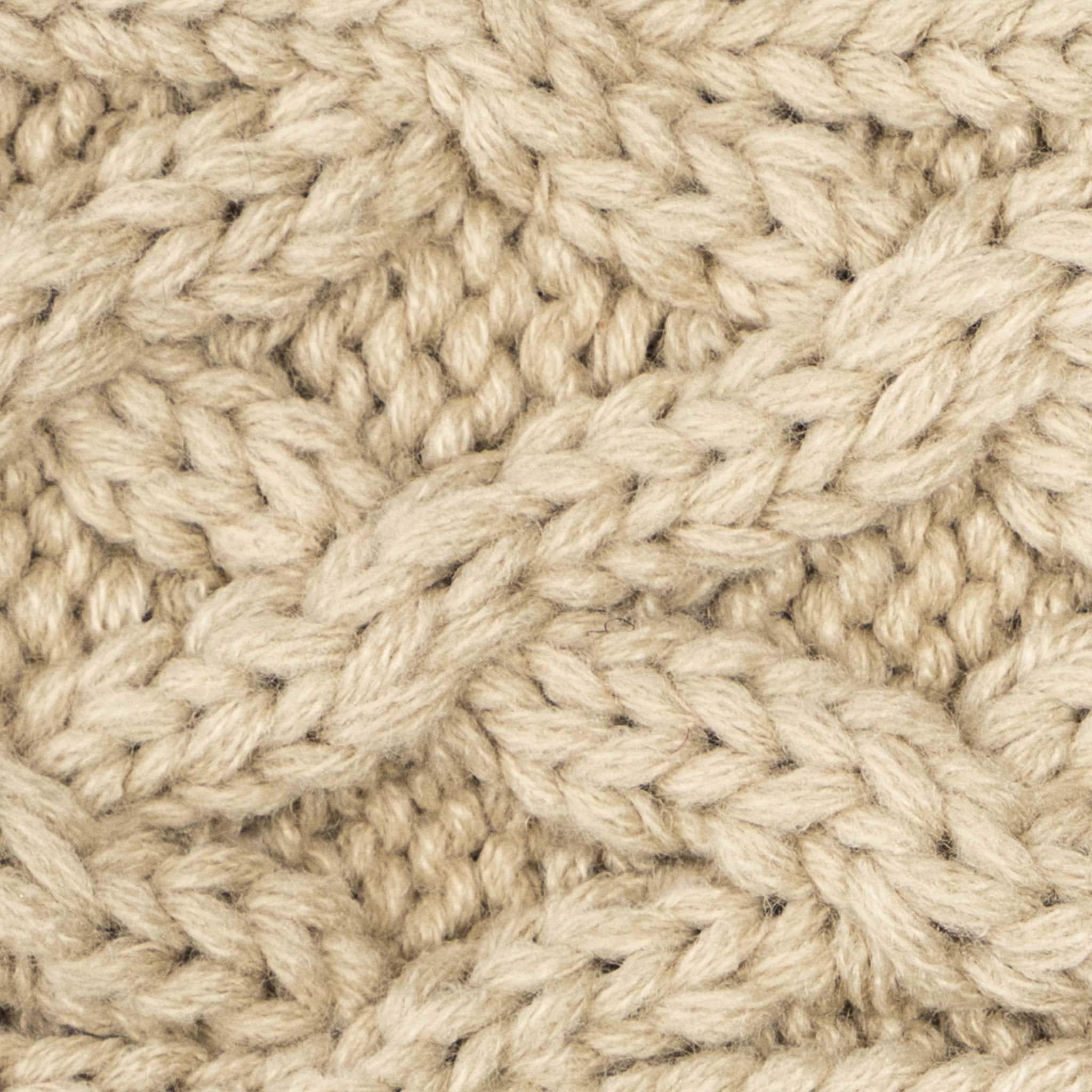 Aran Cable Knit Snood | Chunky Multi-Cable Design | Soft 3GG Knit